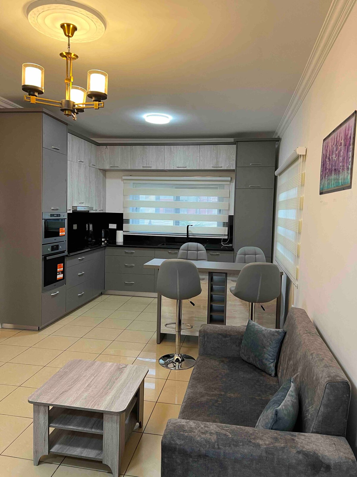 Kitchen & Living Area